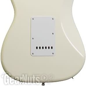 Fender Jimmie Vaughan Tex-Mex Stratocaster - Olympic White with Maple Fingerboard image 3