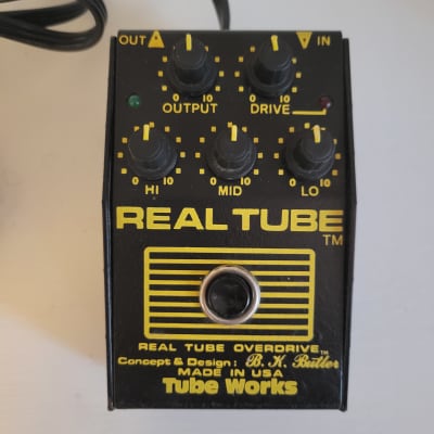 Reverb.com listing, price, conditions, and images for tube-works-real-tube-overdrive