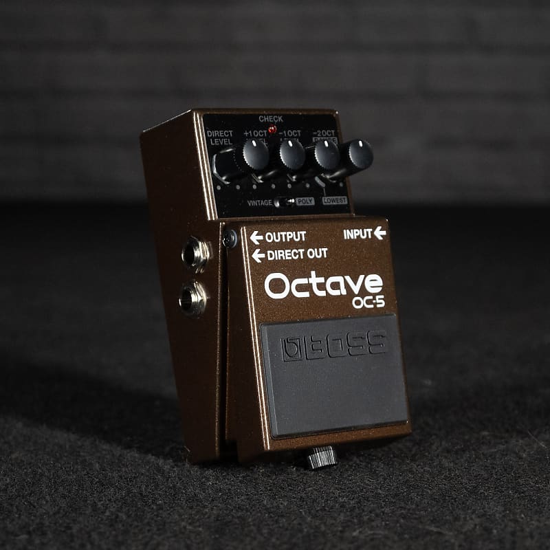BOSS OC5 Polyphonic Octave Pedal Reverb