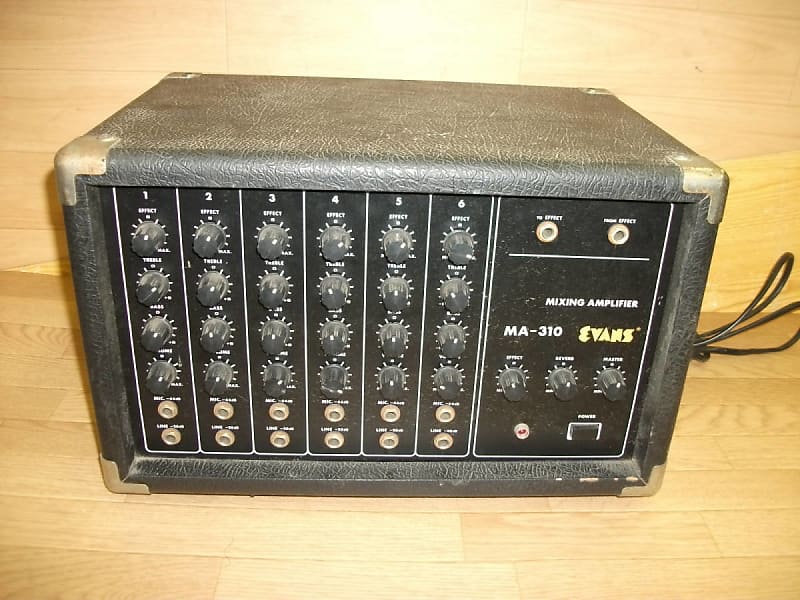 EVANS MA-310 vintage Japanese Mixing Amplifier with Echo **FREE SHIPPING**