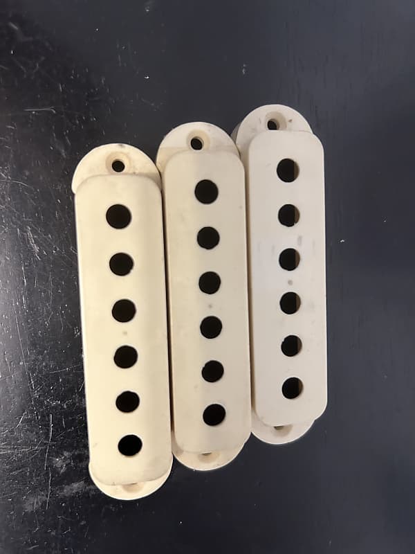 Fender Japan Jaguar reissue pickup covers (3) 80s hard to Reverb
