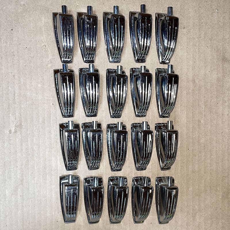 20 Vintage Ludwig Large Classic Kick Floor Rack Tom Drum Lugs | Reverb