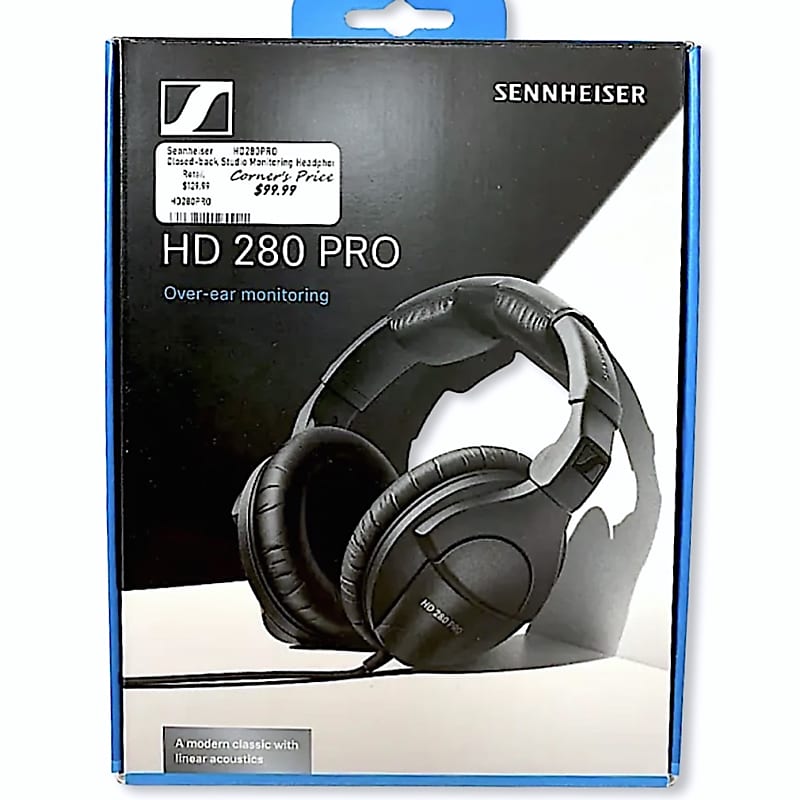 Sennheiser HD 280 Pro Closed-back Studio and Live Monitoring Headphones