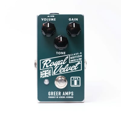 Greer Royal Velvet Class A Preamp Effects Pedal image 1