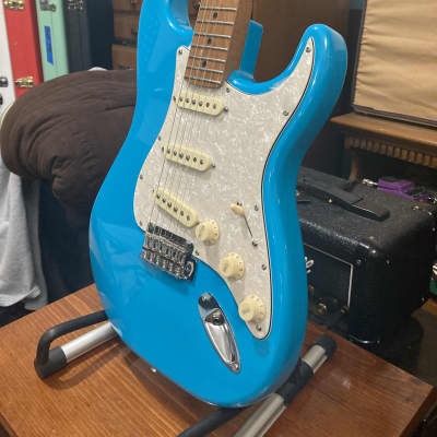 Fender Stratocaster/strat/st  6.5# PC Miami Blue Roasted Maple Neck Fender 57/62 Pickups image 2