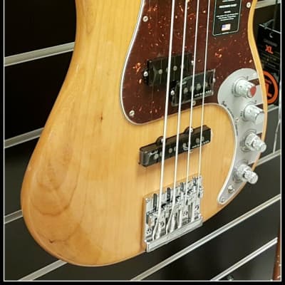 Fender American Ultra Precision Bass RW, Aged Natural image 1