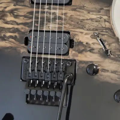 NEW Guerilla M-SR6FR - 6 String Custom Made Guitar w/Floyd - Blackheart, w Premium Carbon Fibre Case image 9