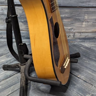 Used Vagabond Left Handed Acoustic Travel Guitar image 3