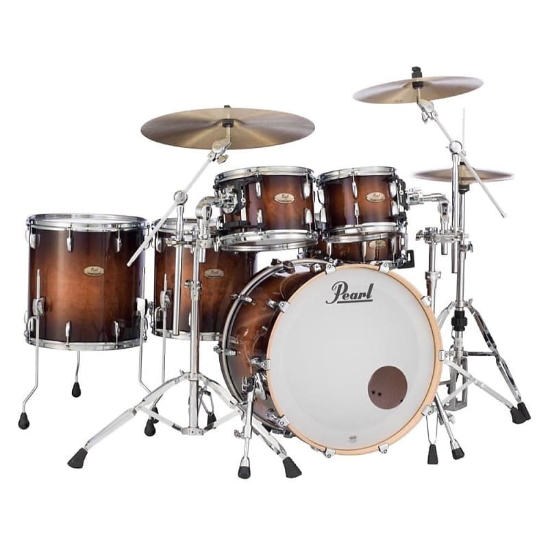 Pearl Session Studio Select Series 5pc Drum Set w/22 Bass Gloss Barnwood Brown- STS925XSP/C314 image 1
