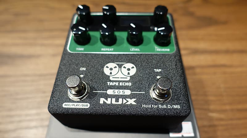 NuX NDD-7 Tape Echo 2022 - Present - Black / Green image 1