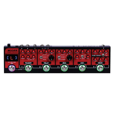 Reverb.com listing, price, conditions, and images for mooer-red-truck