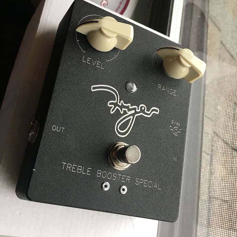 Fryer Treble Booster Special 2016 Black Rare Pedal! Brian May | Reverb