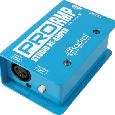 Radial ProRMP 1-channel Passive Re-Amping Device Direct Box with Custom Transformers image 2