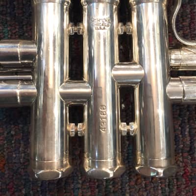 Schilke C5 Trumpet in C-Silver Plated-c.1999-Great Condition-Fantastic Player! image 5