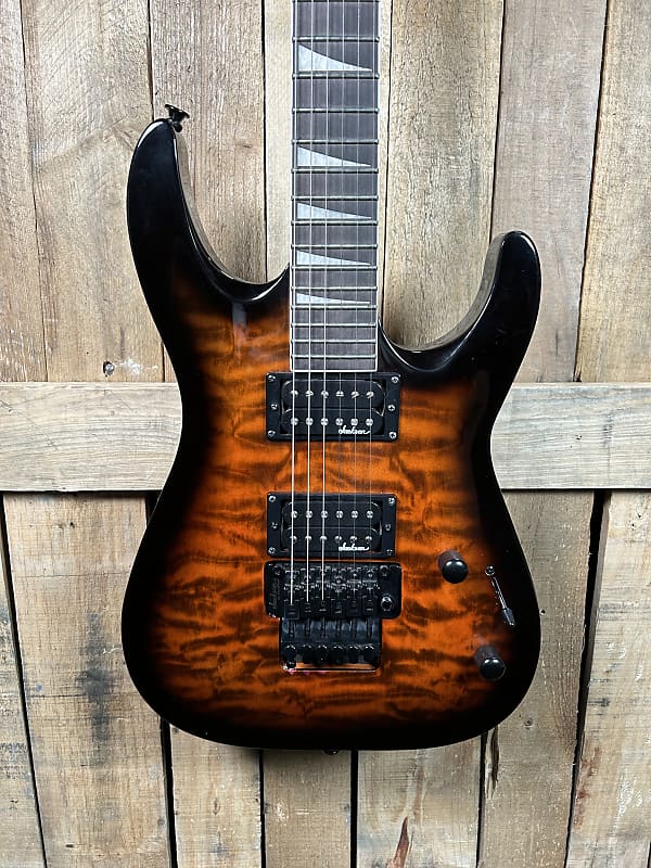 Jackson Dinky JS32Q DKA Arch Top Electric Guitar-Dark Sunburst (Pre-Owned) image 1