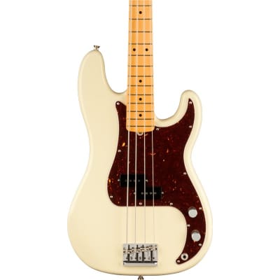 Fender American Professional II Precision Bass, Maple Fingerboard, Olympic White for sale