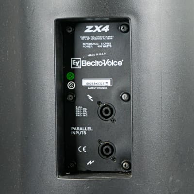 Electro-Voice EV ZX4 15" 400W Passive PA Speaker - Black image 5