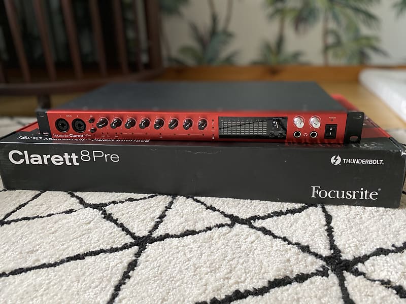 Focusrite Clarett 8Pre Thunderbolt Audio Interface