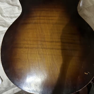 Harmony Arch top Acoustic Early 1950’s - Tobacco burst image 6