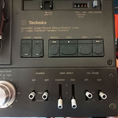 Technics RS-1500 US Pro Reel Tape Recorder Deck 2/4 track 3 speed 3 motor  SERVICED
