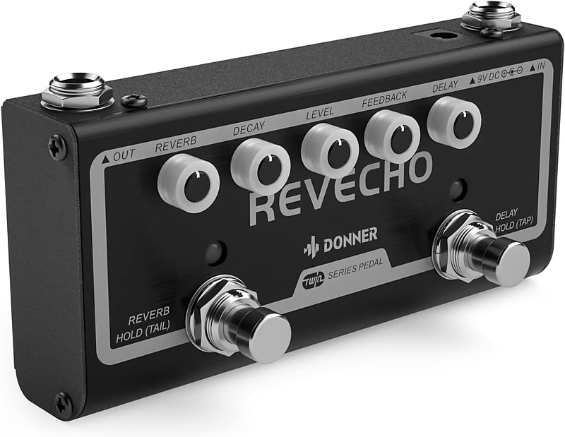 Reverb Delay Pedal 2 in 1 Effects for Electric Guitar, | Reverb