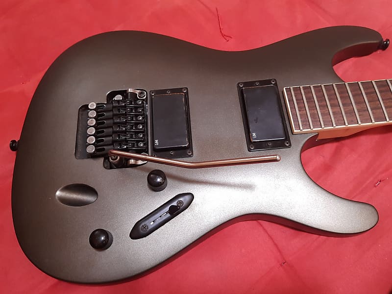 USED Ibanez Guitar S520EX 2008 Metallic Gray Flat Made In Korea image 1