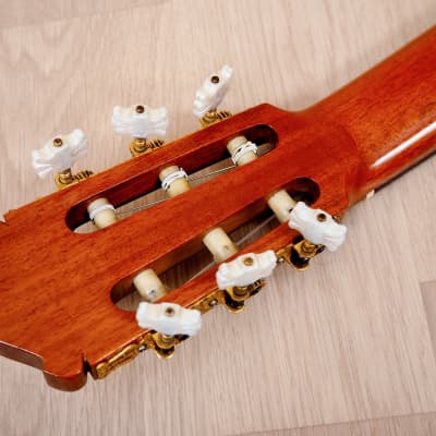 1976 Mitsuru Tamura 1500 Vintage Flamenco Nylon String Acoustic Guitar w/ Case image 5