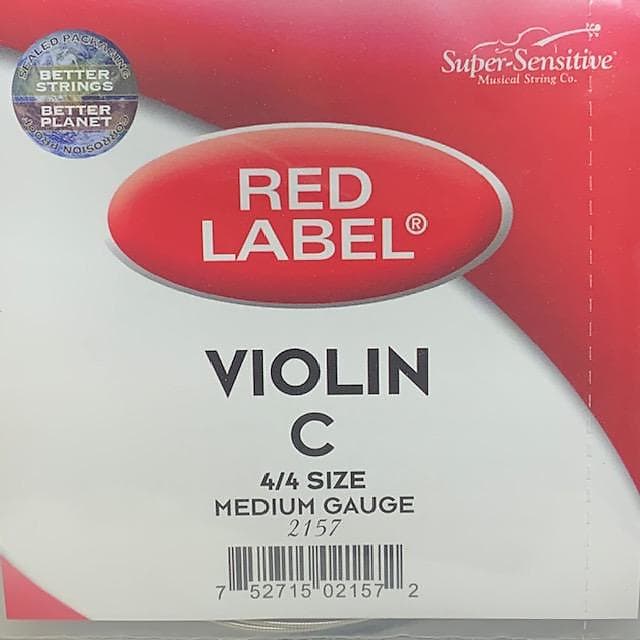 Red Label Violin strings - 2157 Medium C Single | Reverb