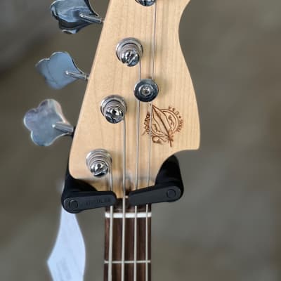 Birdsong Bass Guitar Special 30 2023 Natural 4 String Short Scale RW fretboard w/ Gig Bag 7lbs. 7oz. image 5