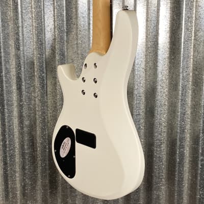 Schecter C-5 Deluxe 5 String Bass Satin White Used image 8