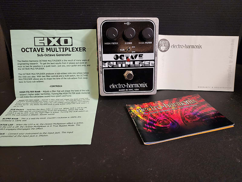 Electro-Harmonix Octave Multiplexer Analog Sub-Octave | Reverb