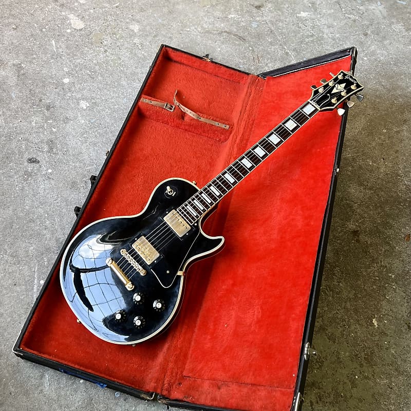 Greco EGC 68-60 custom 1987 Black beauty Les Paul single-cut