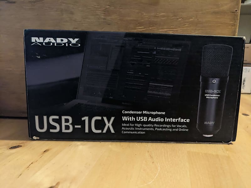 Nady USB-1CX USB Condenser Microphone 2010s - Black image 1