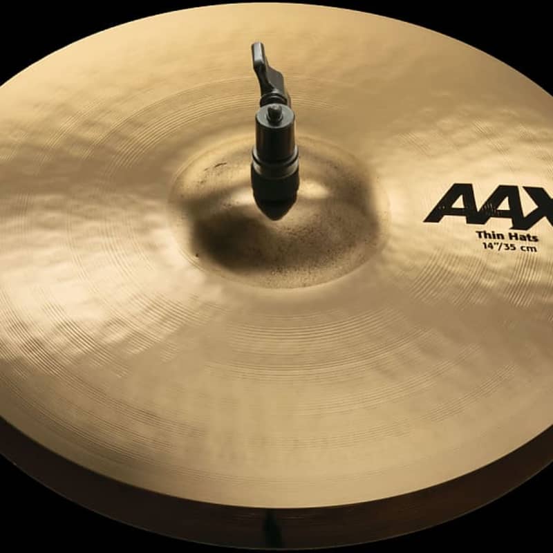 Photos - Cymbal Sabian AAX 14" Thin Hi-Hat Brilliant Finish In-Stock new 