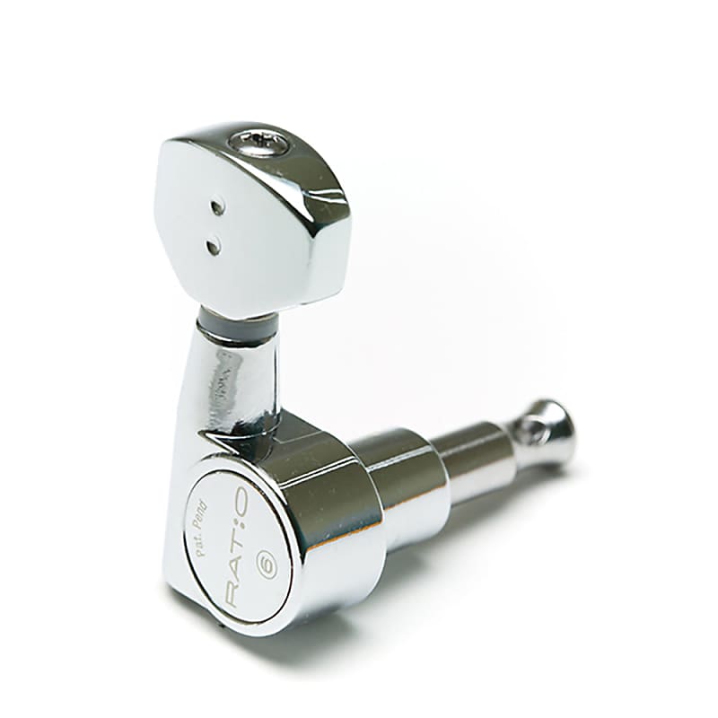 GraphTech Ratio Electric Guitar Machine Heads Chrome image 1