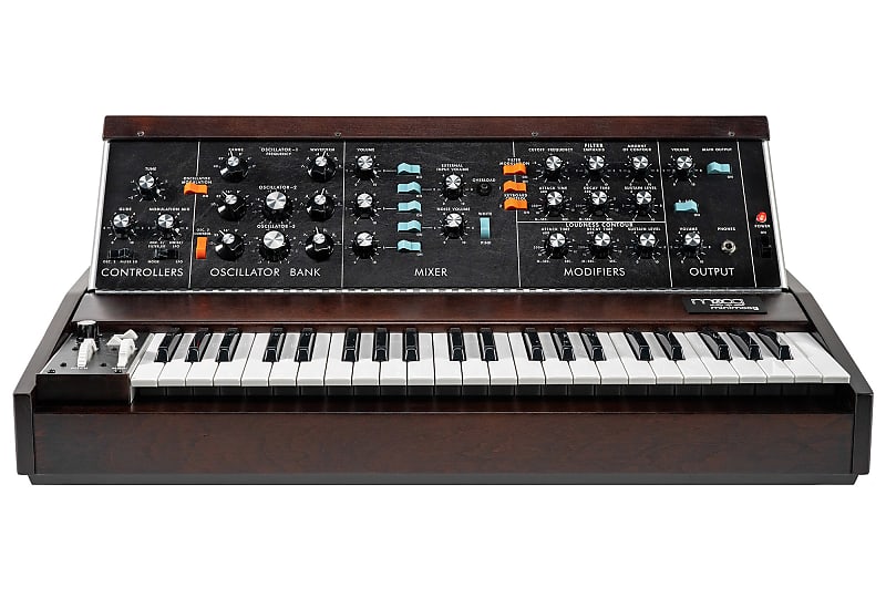 Moog Minimoog Model D Analog Synthesizer - Appalachian Cherry image 1
