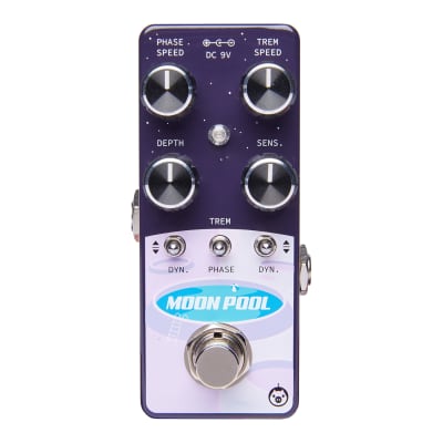 New Pigtronix Moon Pool Tremvelope Phaser Guitar Effects Pedal image 2