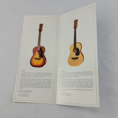 1970 Gibson FlatTop Acoustic 12-String Guitar Catalog Brochure - Case Candy image 4