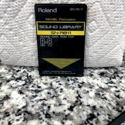 Roland SN-R8-11 Metallic Percussion for R8 drum card