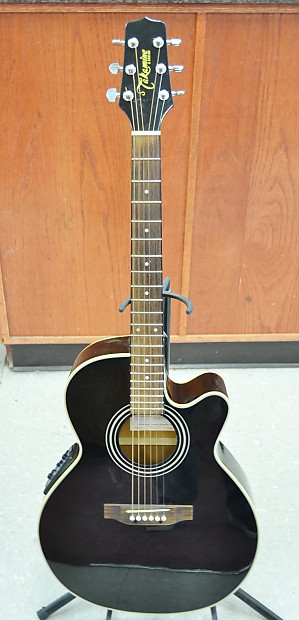 Takamine EG541C 6-String Acoustic Electric Guitar (Black)