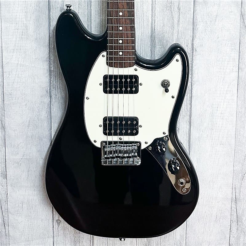 Squier Bullet Mustang, Black, Second-Hand | Reverb