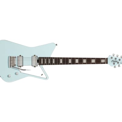 Sterling by Music Man Mariposa Electric Guitar - Daphne Blue image 4