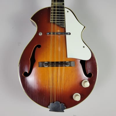 1960's Kay Electric Mandolin With Thin-Twin Pickup - Sunburst for sale