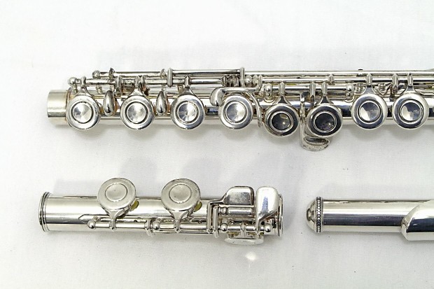 YAMAHAヤマハ フルート YFL43 SILVER Yamaha Flute YFL-43 silver Musical instrument with Hard Case