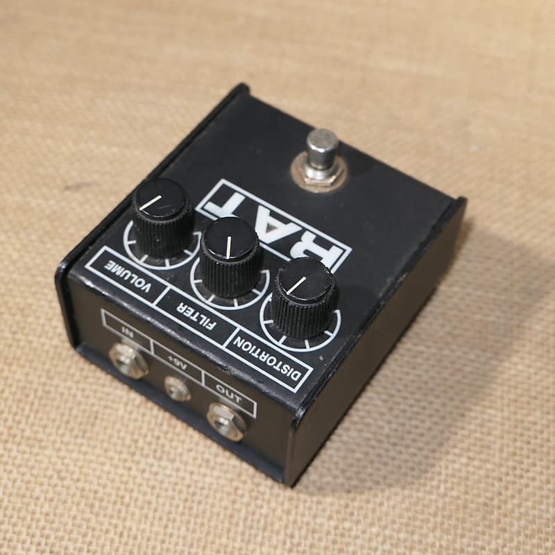 Proco Rat Distortion LM308 Effect Pedal Made in USA - Same Day