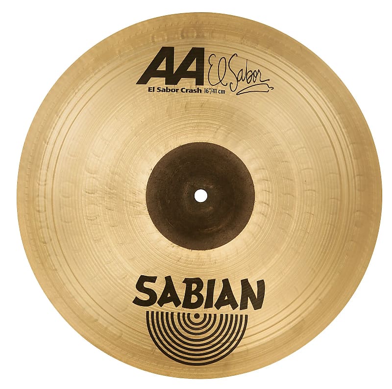 Sabian 16" AA El Sabor Crash Cymbal image 1