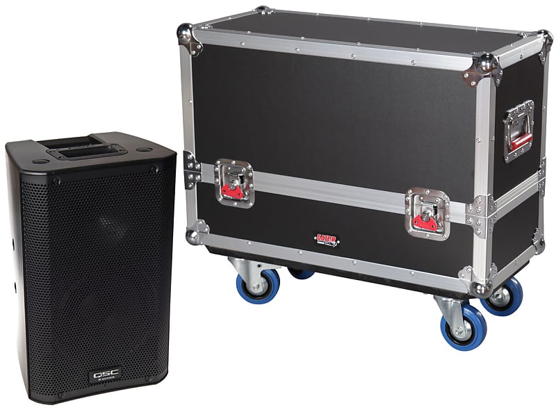 Gator Cases - G-TOUR SPKR-2K8 - Tour Style Transporter for (2) K8 speakers image 1