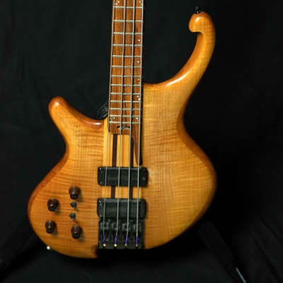 Bebensee Custom 4 string lefty left handed bass with Barts image 3