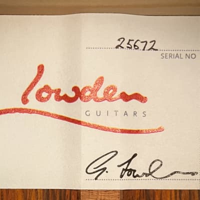 Lowden O-35C Adirondack/Cocobolo image 23