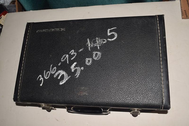 Selmer Alto Case for 5 piece 1970's Reverb